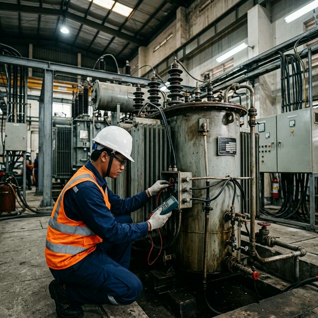 Bảo dưỡng trạm biến áp LongTech